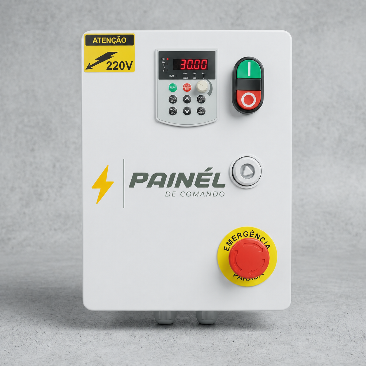 Painel com Inversor 3CV 220V Mono | Painel de Comando